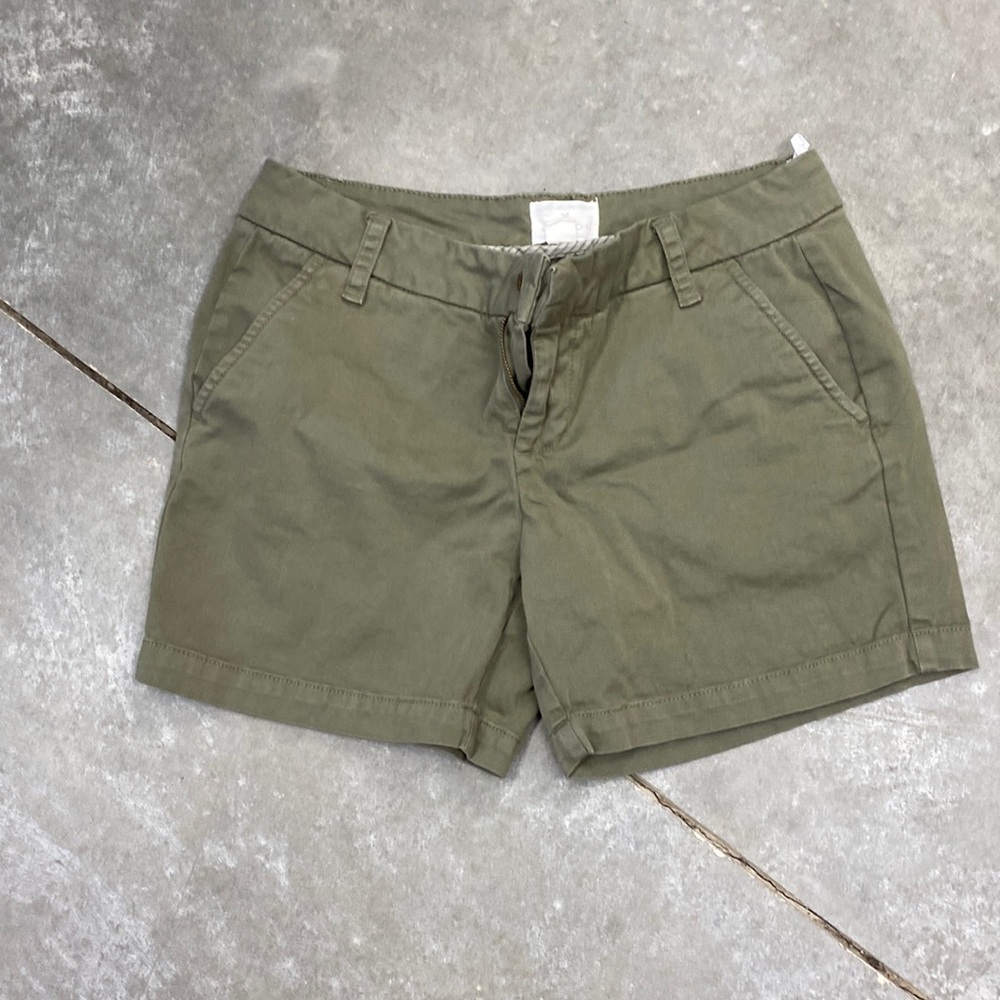 Caslon green chino shorts